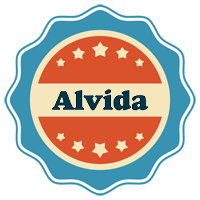 Alvida labels logo