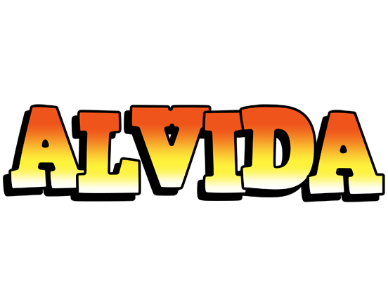 Alvida sunset logo