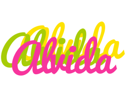 Alvida sweets logo