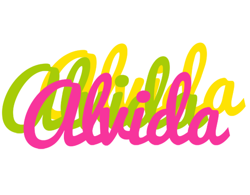 Alvida sweets logo
