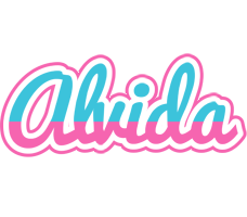 Alvida woman logo