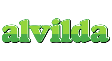 Alvilda apple logo