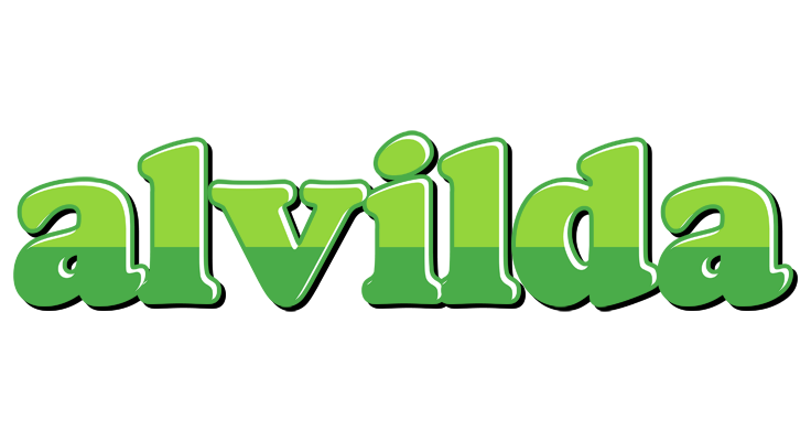 Alvilda apple logo