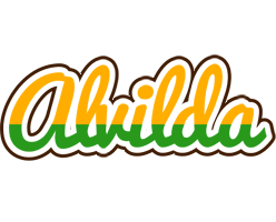 Alvilda banana logo