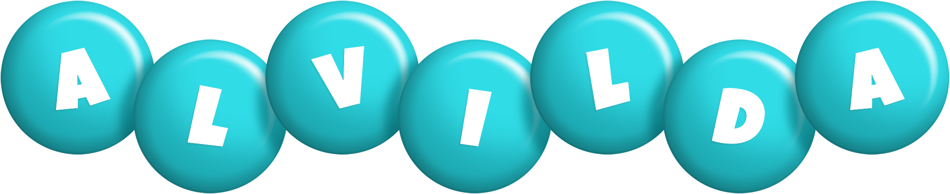 Alvilda candy-azur logo