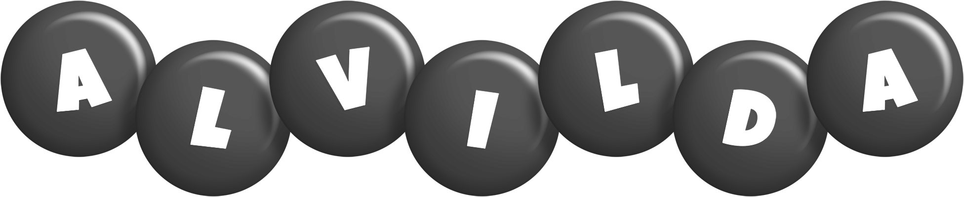 Alvilda candy-black logo