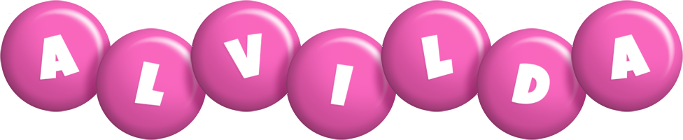 Alvilda candy-pink logo