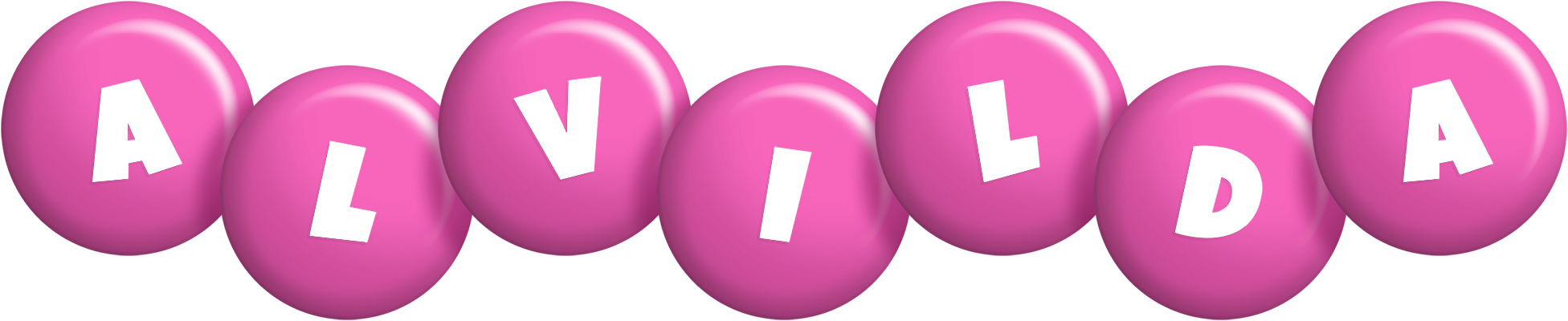 Alvilda candy-pink logo