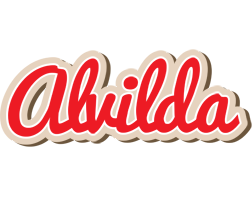 Alvilda chocolate logo