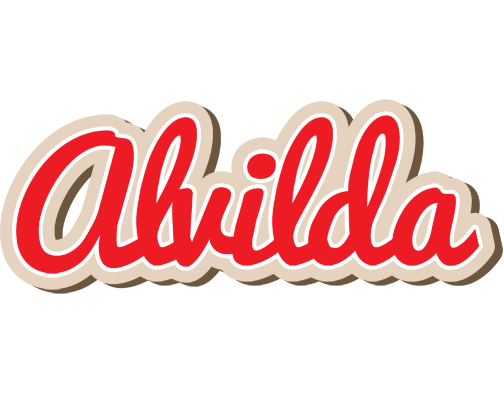 Alvilda chocolate logo