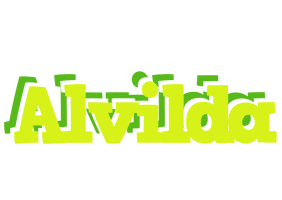 Alvilda citrus logo