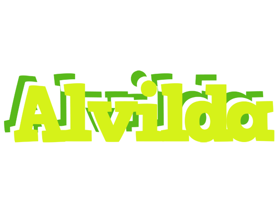 Alvilda citrus logo