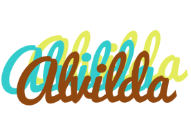 Alvilda cupcake logo