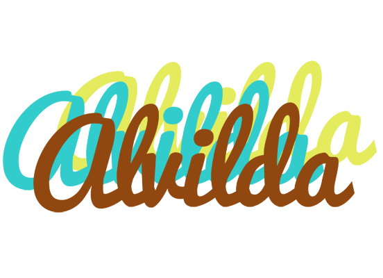 Alvilda cupcake logo