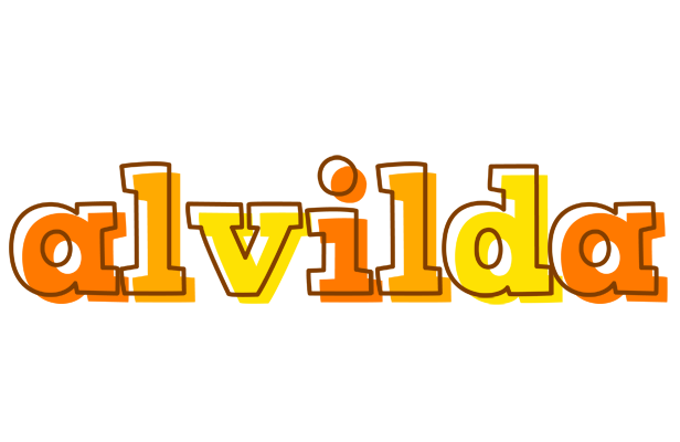 Alvilda desert logo