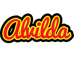 Alvilda fireman logo
