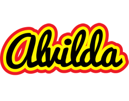 Alvilda flaming logo