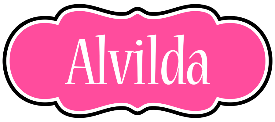 Alvilda invitation logo