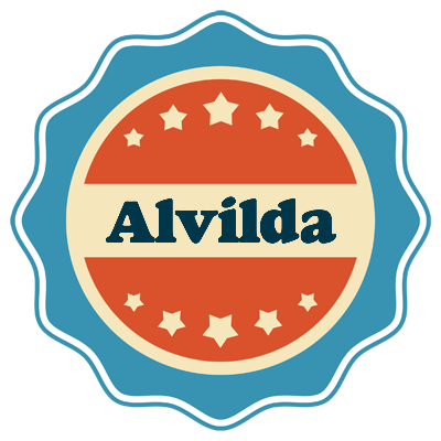 Alvilda labels logo