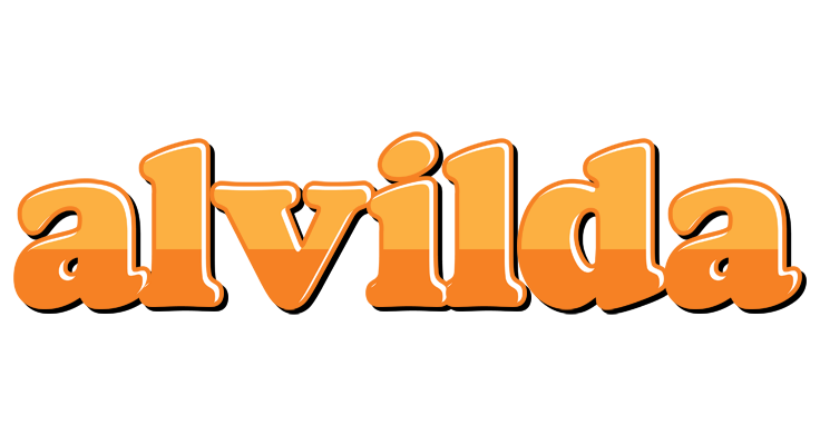 Alvilda orange logo