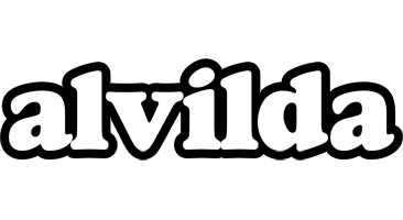 Alvilda panda logo