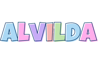 Alvilda pastel logo
