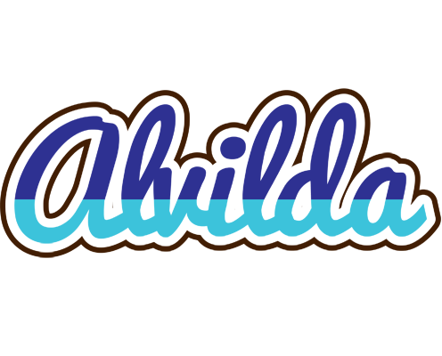 Alvilda raining logo