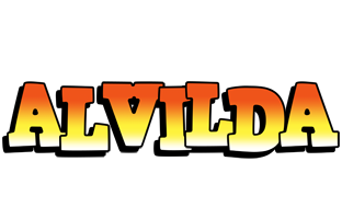 Alvilda sunset logo