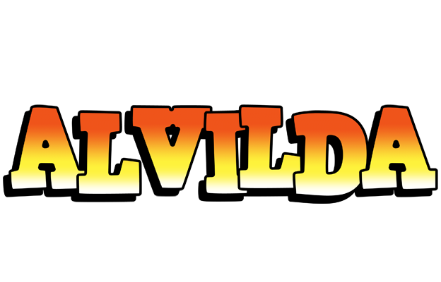 Alvilda sunset logo