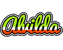 Alvilda superfun logo