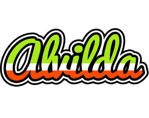 Alvilda superfun logo
