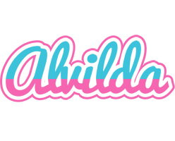 Alvilda woman logo