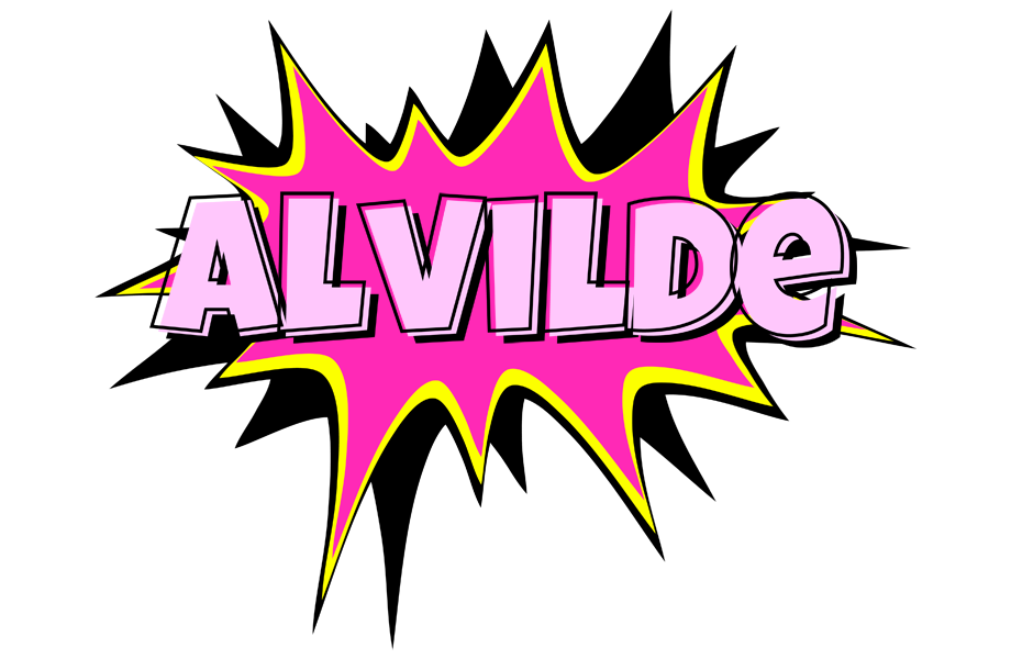 Alvilde badabing logo