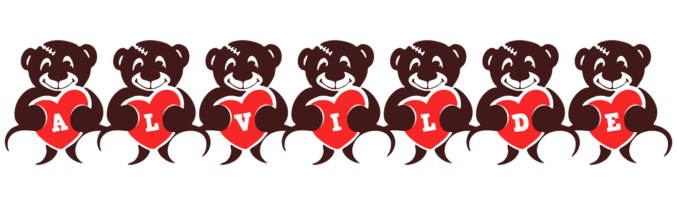 Alvilde bear logo