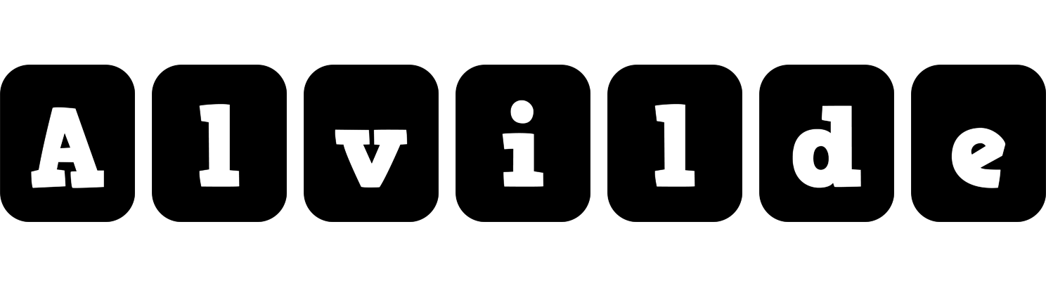 Alvilde box logo