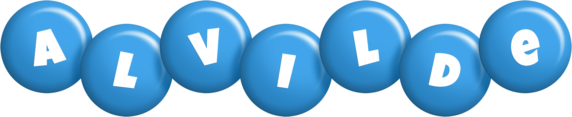 Alvilde candy-blue logo