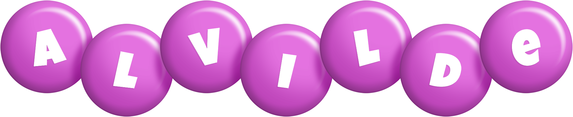 Alvilde candy-purple logo