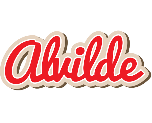 Alvilde chocolate logo