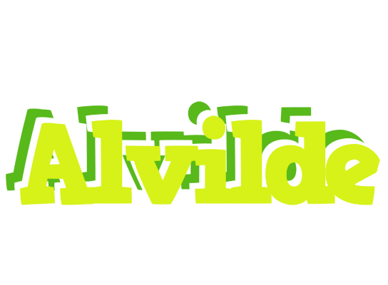 Alvilde citrus logo