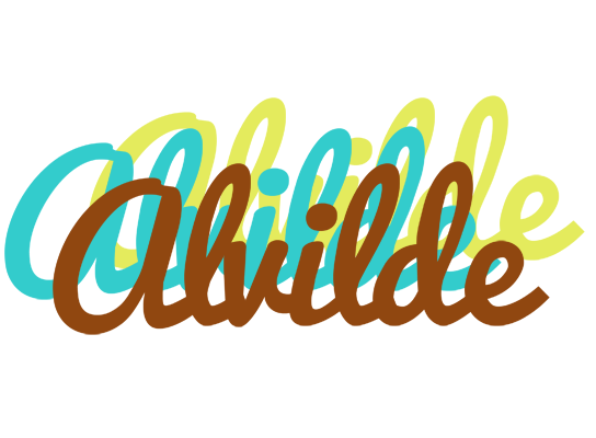 Alvilde cupcake logo