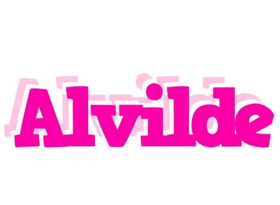 Alvilde dancing logo