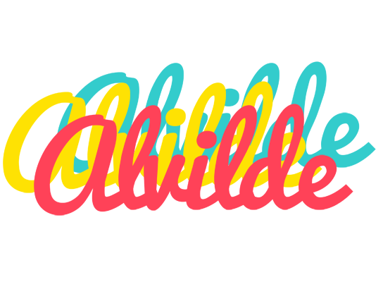 Alvilde disco logo