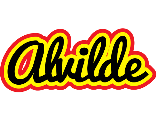 Alvilde flaming logo