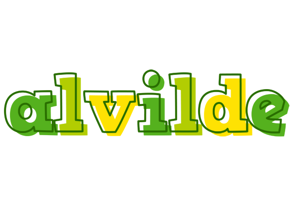 Alvilde juice logo