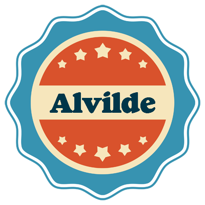Alvilde labels logo