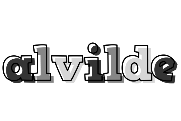 Alvilde night logo