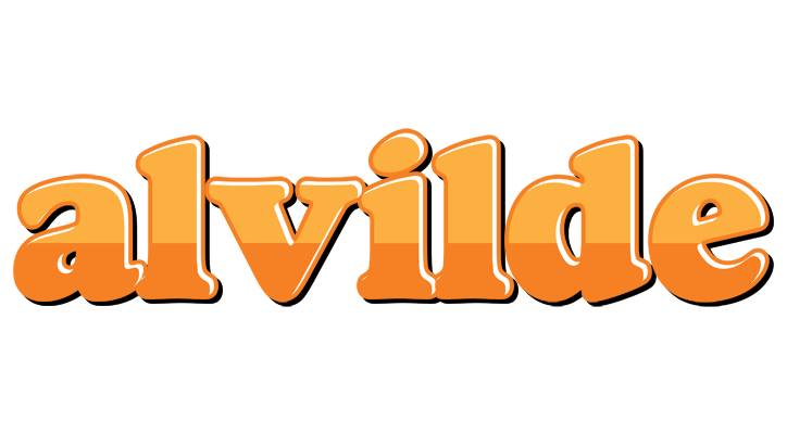Alvilde orange logo