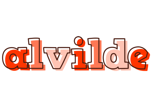 Alvilde paint logo