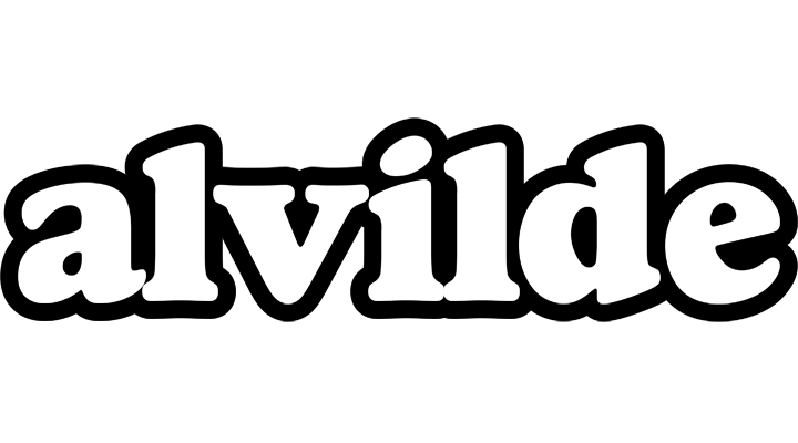 Alvilde panda logo