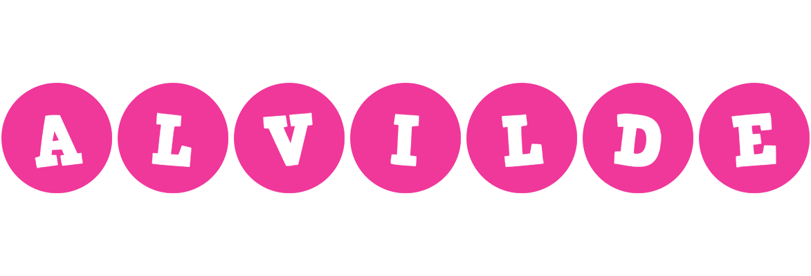 Alvilde poker logo